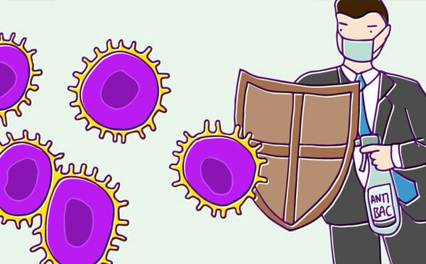 BigChange don't let coronavirus catch you out cartoon