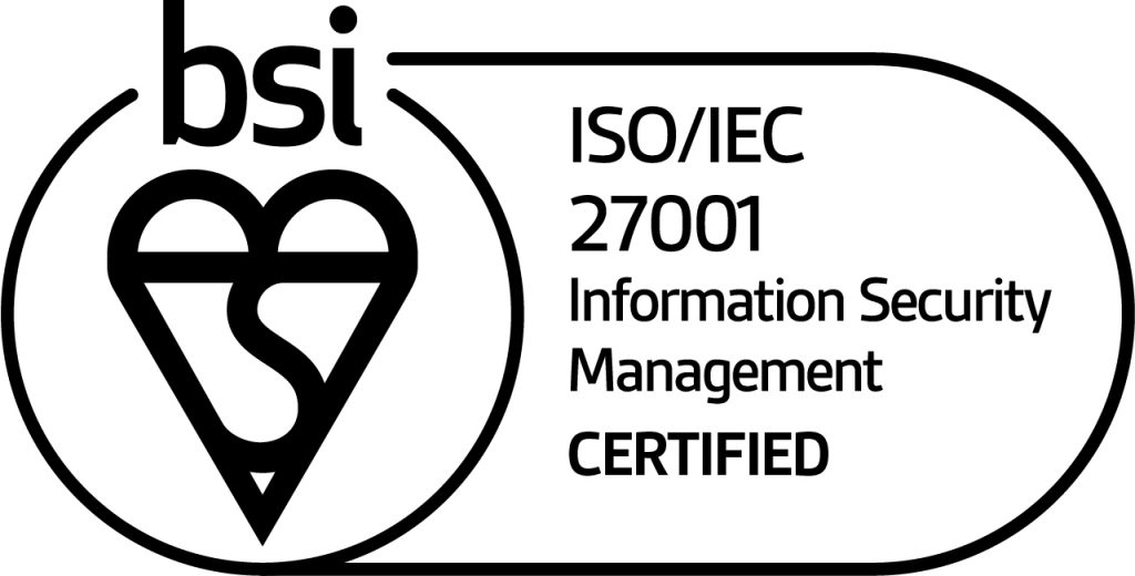 Mark of trust certified ISOIEC 27001 information security management