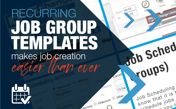 BigChange recurring job group templates
