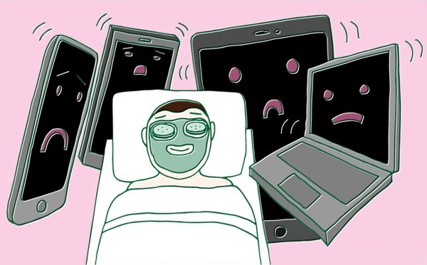 BigChange tech CEO gives up tech relaxing cartoon
